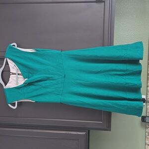 Eliza J Emerald Green Sleeveless Mini Dress